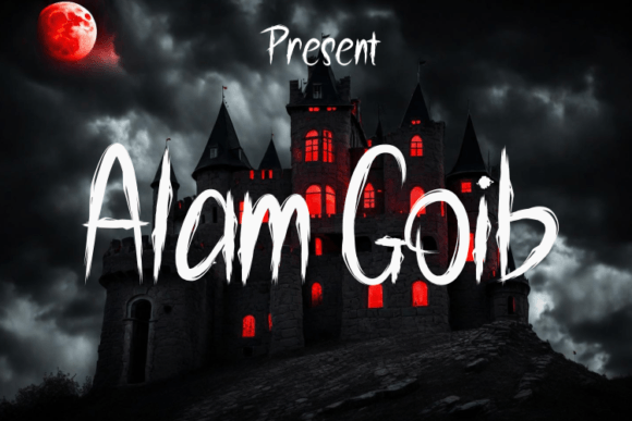 Alam Goib: A Premium Display Font for Business