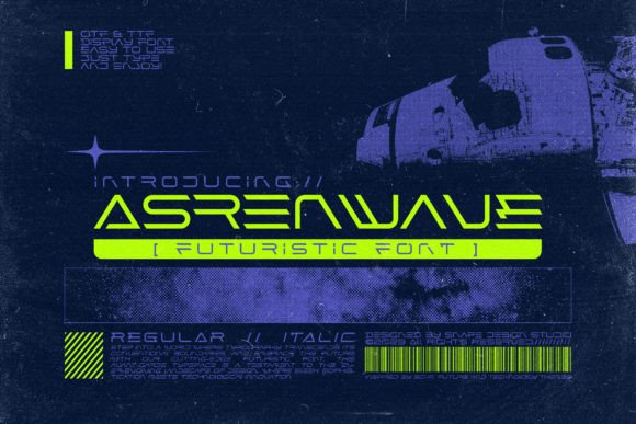 Asrenwave: A Font for Bold Campaigns