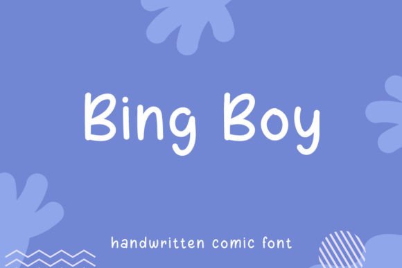 Bing Boy Font for Creative Projects
