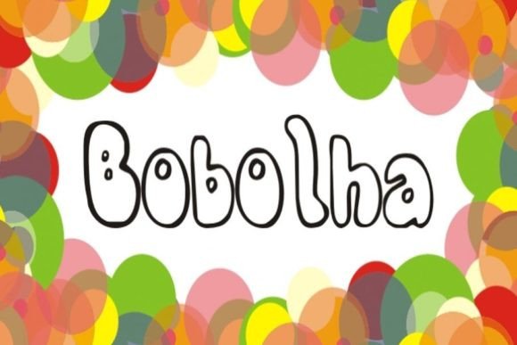 Bobolha: A Joyful Display Font