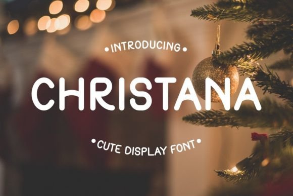 Christana: A Festive Font for Business Magic