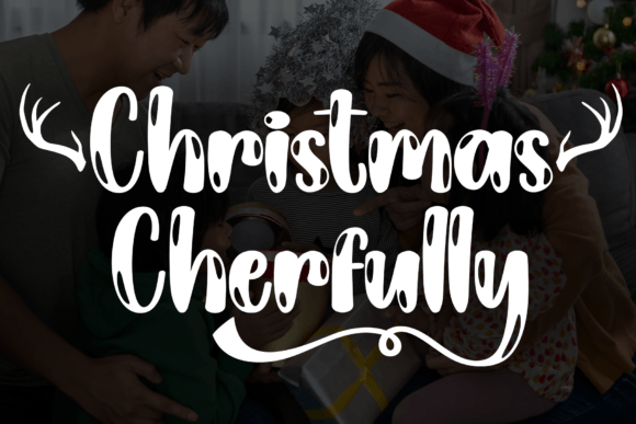 Christmas Cherfully Font