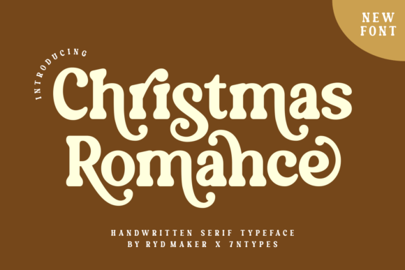 Christmas Romance Font for Web Design