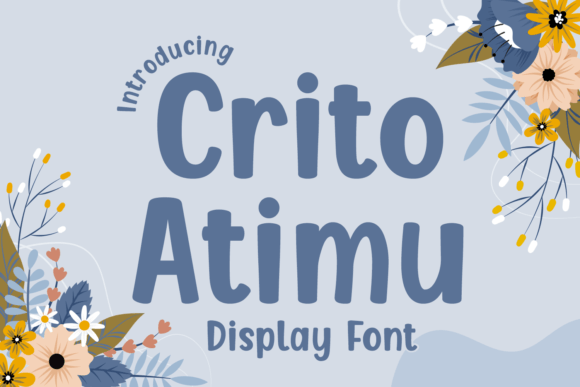 Crito Atimu Font for Web Design