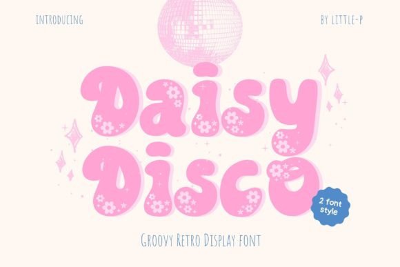 Daisy Disco Font for Bold Web Design