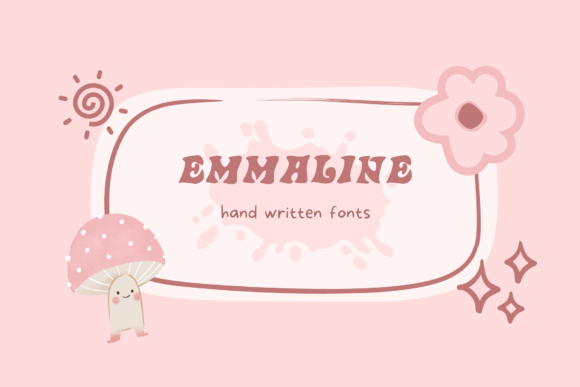 Emmaline Font: Bold and Retro for Creative Projects