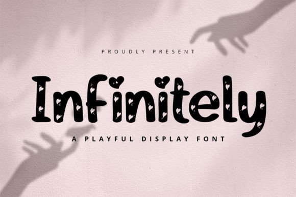 Infinitely: A Playful Display Font