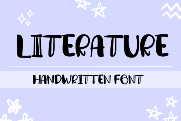 Literature Font for Business Branding