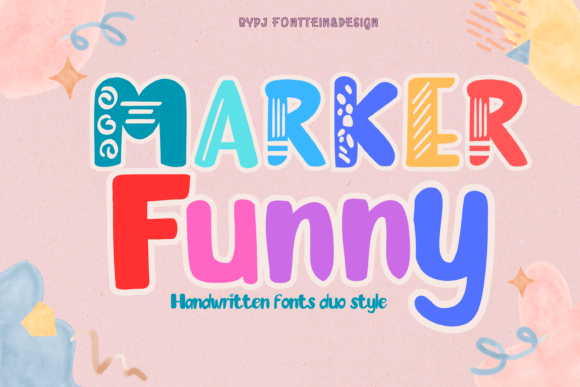 Marker Funny Font for Web Design