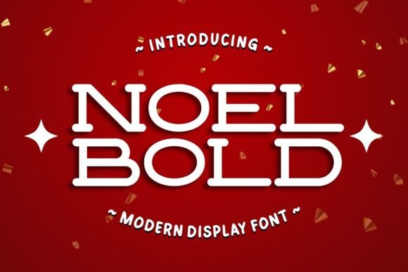Noel Bold Font for Festive Branding