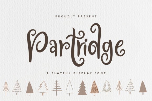Partridge Font for Creative Makers
