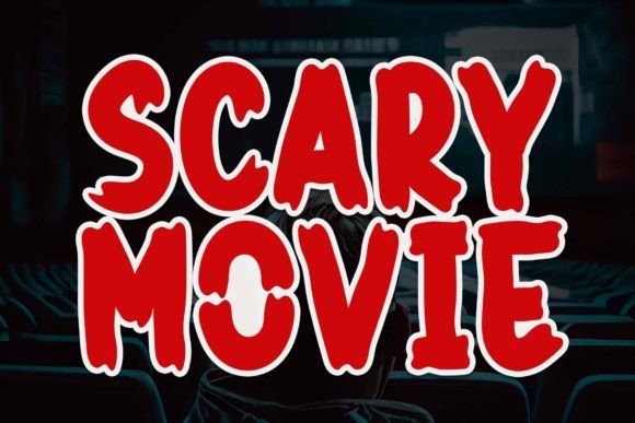 Scary Movie Font for Business Branding