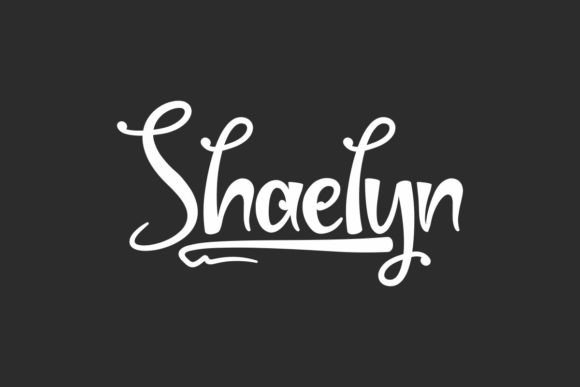 Shaelyn Font: Magical Typography