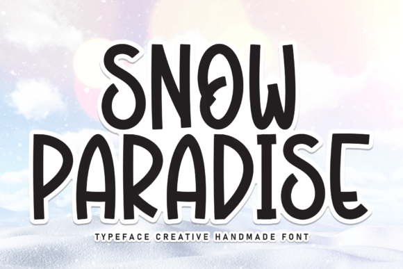 Snow Paradise Font for Creative Brands