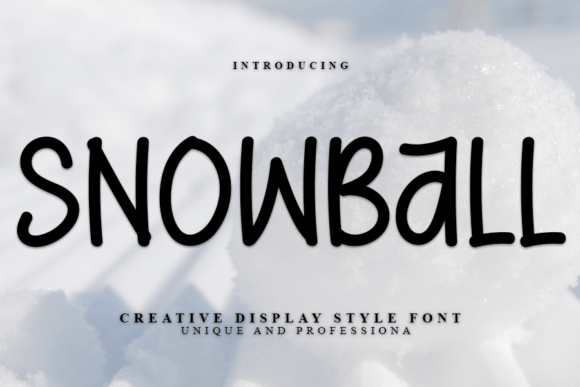 Snowball Font for Business Branding