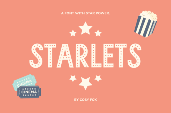 Starlets Font for Creative Projects